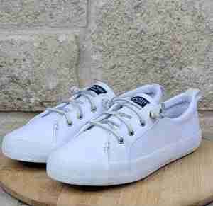 Sperry Crest Vibe Leather Sneakers Size US 8